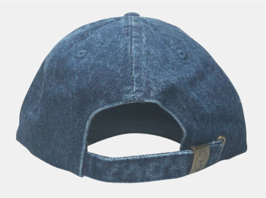 Lowdown / Baseball Low Cap / DENIM BLUE × RED