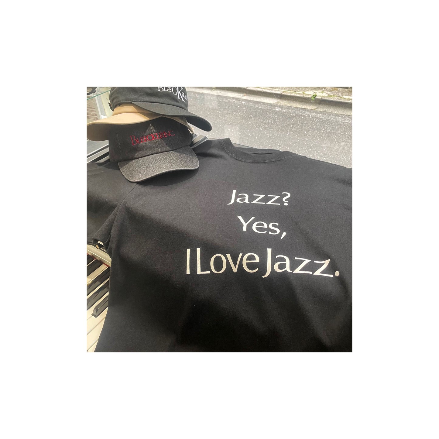 「BLEECKER INC.」Jazz? Tee / BLACK