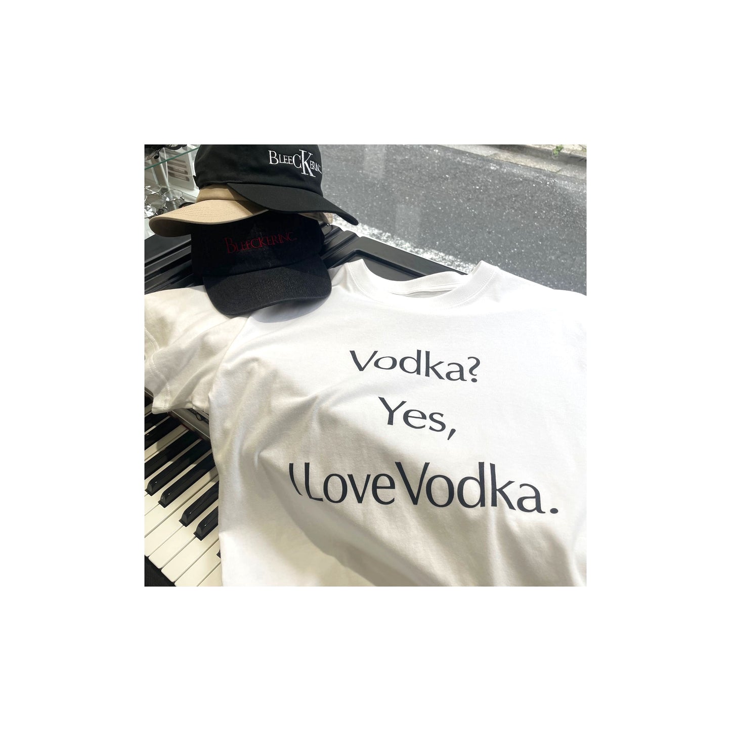 「BLEECKER INC.」 Vodka? Tee / WHITE