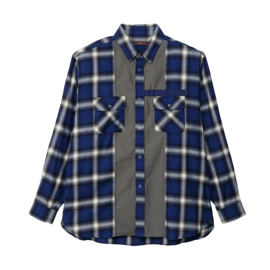 【LIMITED COLOR】ZAKI-S0001 / ZAKI SHIRT / BLUE CHECK
