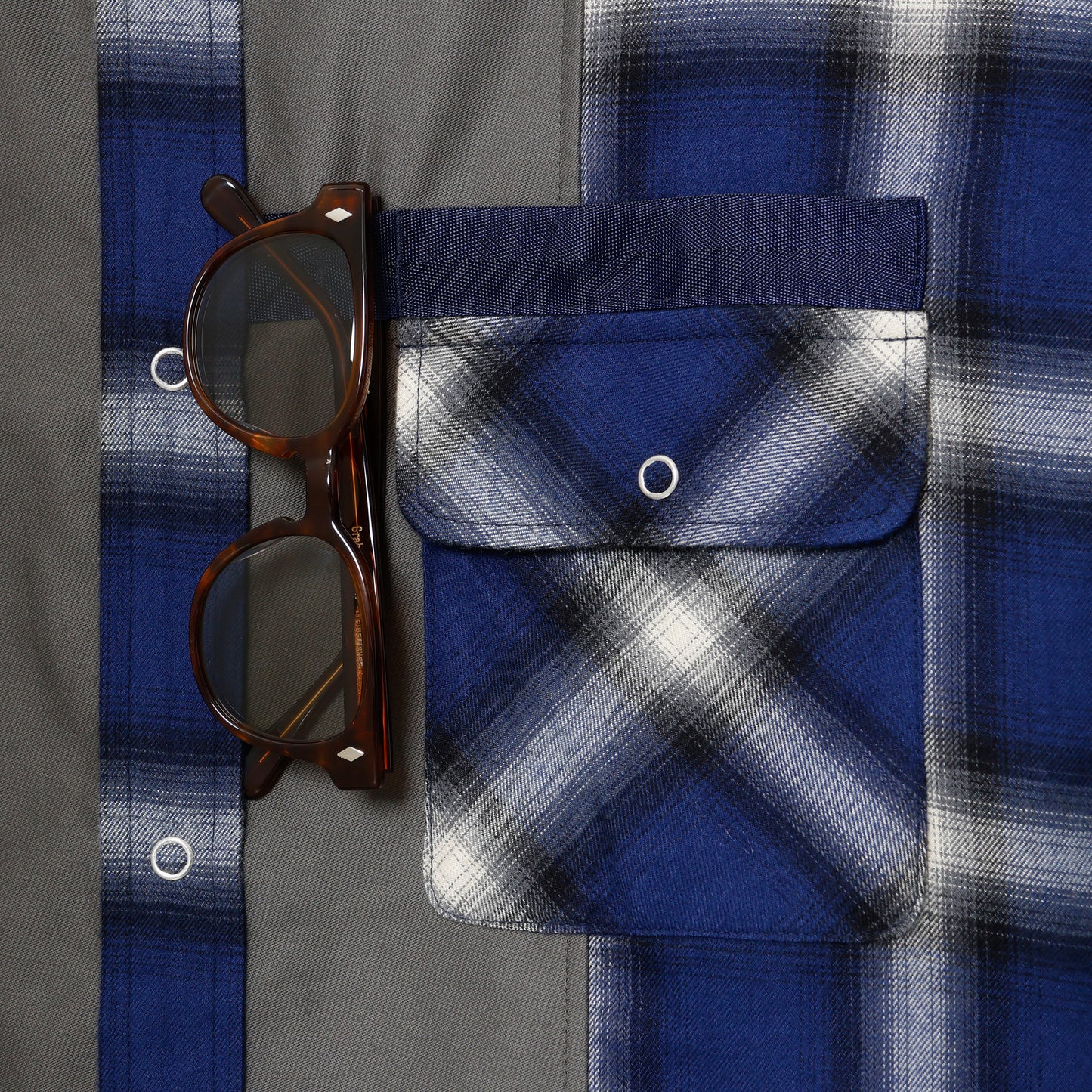 【LIMITED COLOR】ZAKI-S0001 / ZAKI SHIRT / BLUE CHECK