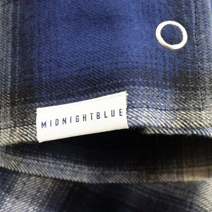 【LIMITED COLOR】ZAKI-S0001 / ZAKI SHIRT / BLUE CHECK