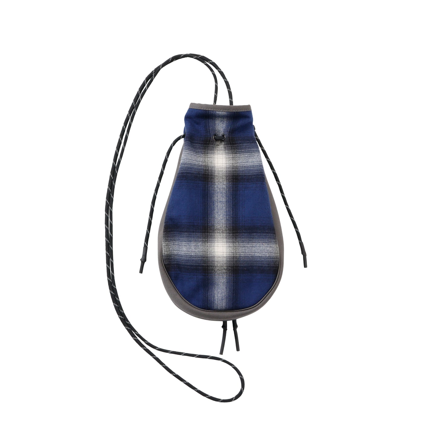 【LIMITED COLOR】ZAKI-YIA0001 / ZAKI POUCH Handmade by 吉岡衣料店 / BLUE CHECK