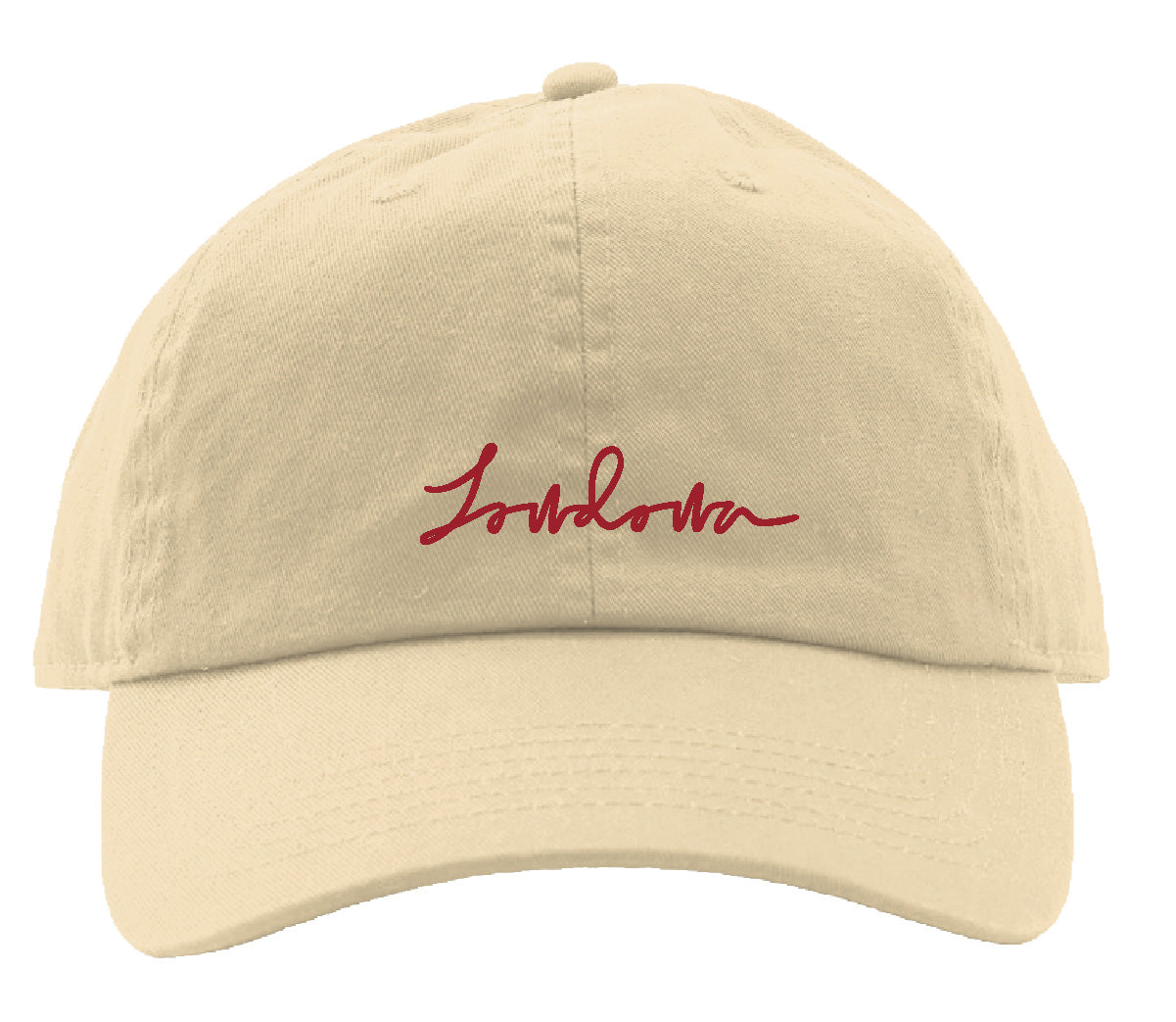 Lowdown Logo Cap / BEIGE