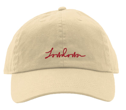 Lowdown Logo Cap / BEIGE