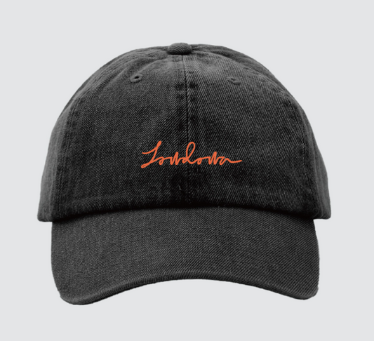 Lowdown Logo Cap / DENIM BLACK