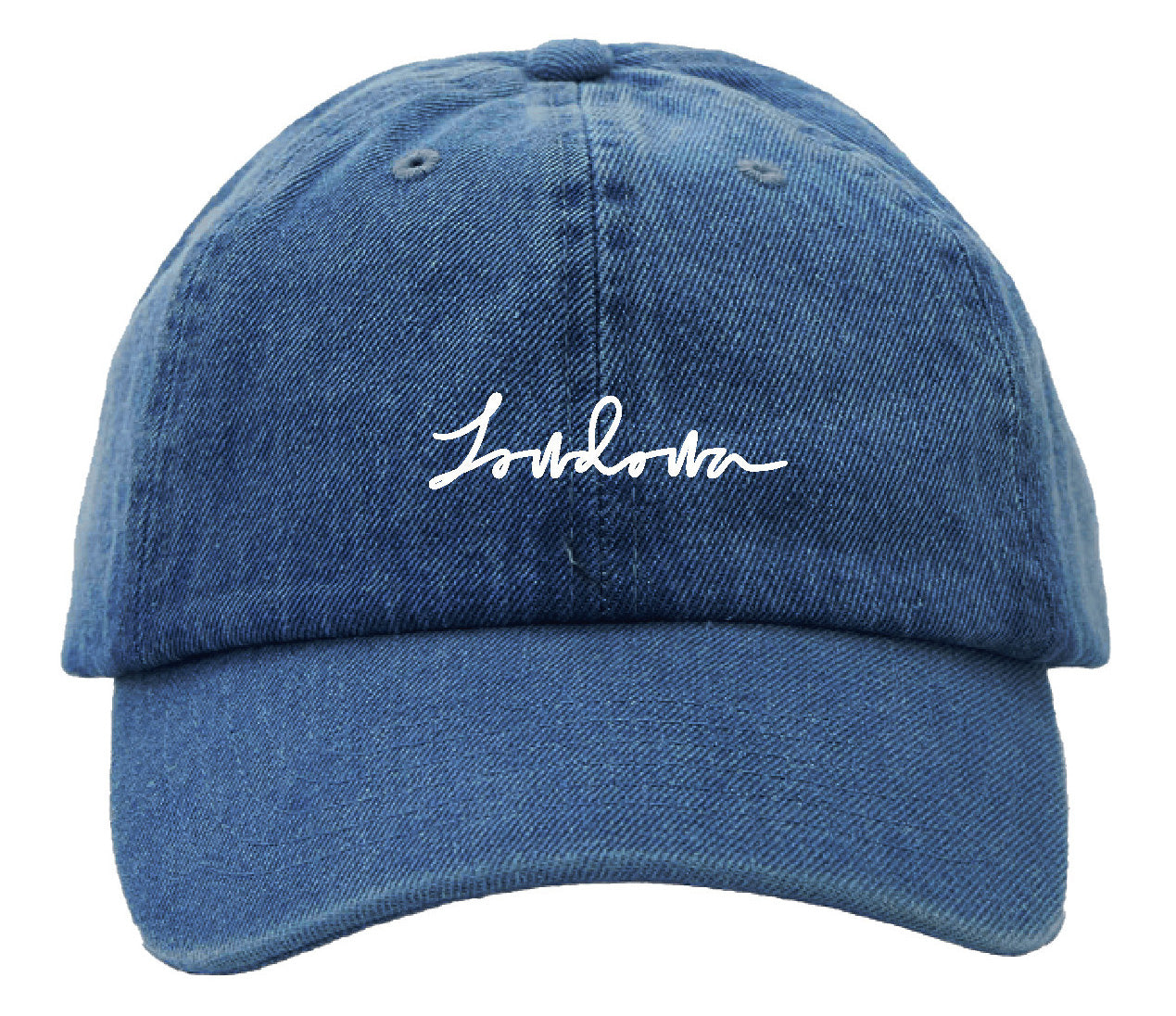 Lowdown Logo Cap / WASH DENIM