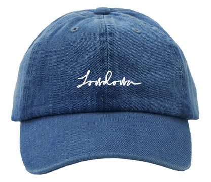 Lowdown Logo Cap / WASH DENIM