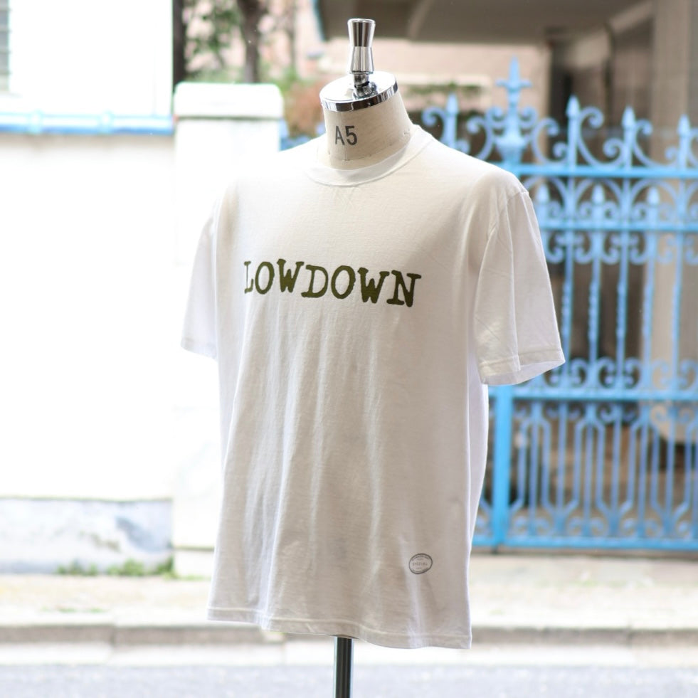 LOWDOWN×TANGTANG / TTT-LD0001/LOWDOWN/AIN’T/WHITE