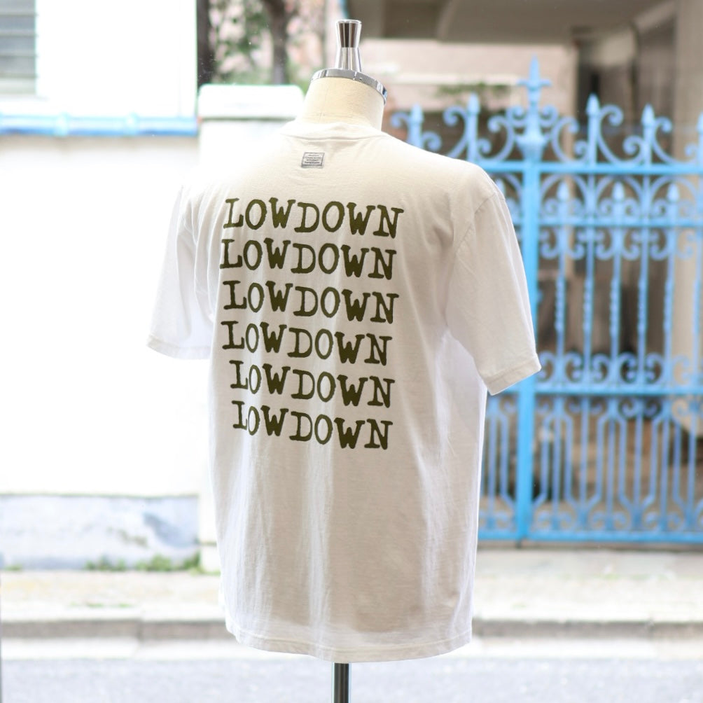 LOWDOWN×TANGTANG / TTT-LD0001/LOWDOWN/AIN’T/WHITE