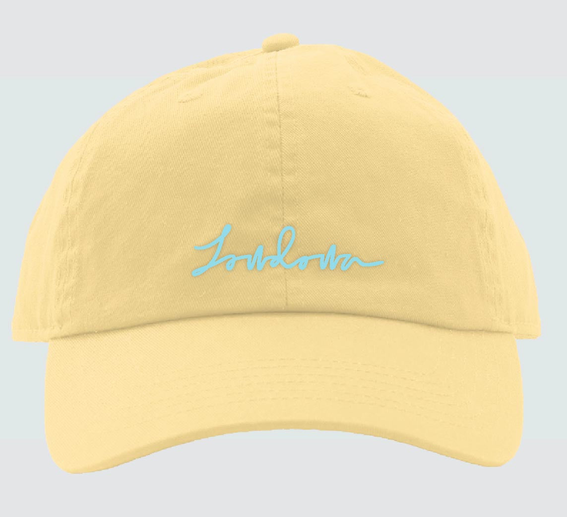 Lowdown Logo Cap / LIGHT YELLOW