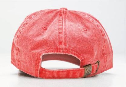 Lowdown / Pigment Dyed Low Cap / RED × OFF-WHITE