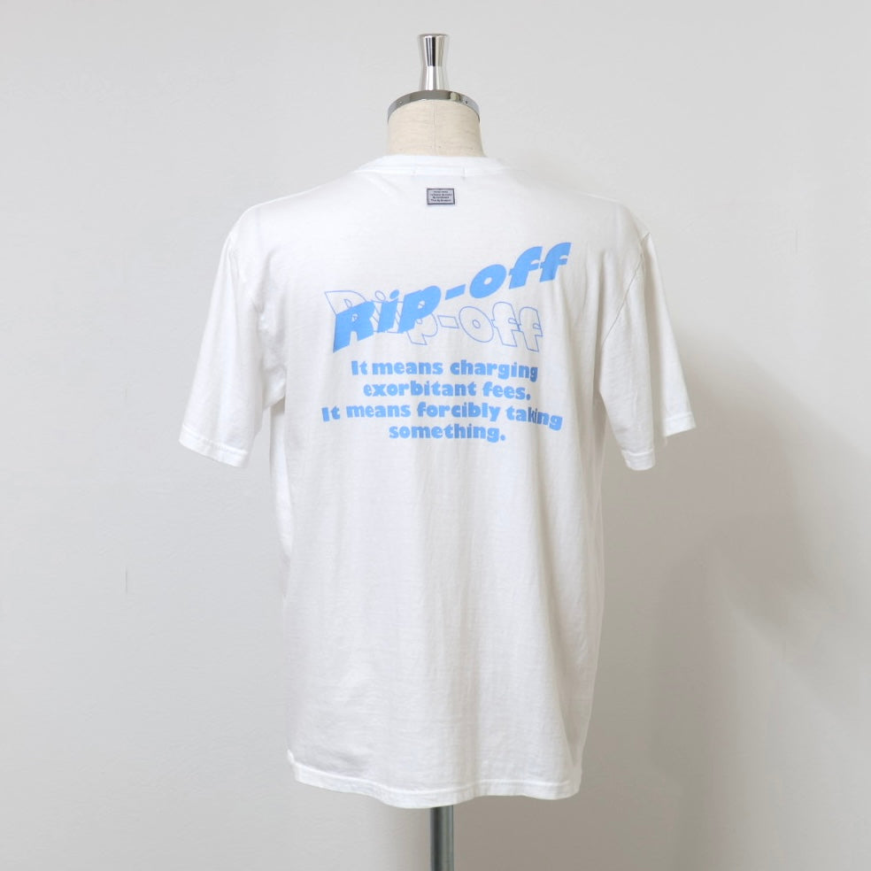 MIDNIGHTBLUE×TANGTANG /"RIP-OFF"/TTT-MNB0003/MIDNIGHTBLUE/RIP-OFF/WHITE