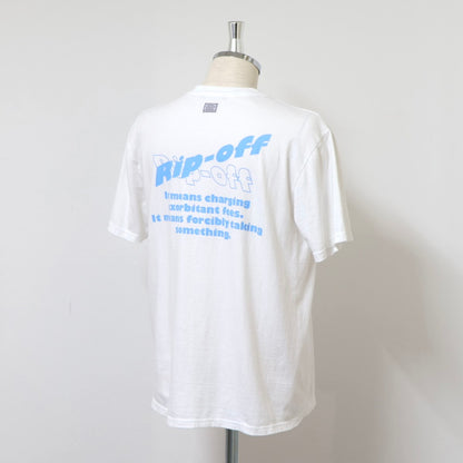 MIDNIGHTBLUE×TANGTANG /"RIP-OFF"/TTT-MNB0003/MIDNIGHTBLUE/RIP-OFF/WHITE