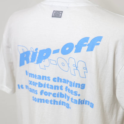 MIDNIGHTBLUE×TANGTANG /"RIP-OFF"/TTT-MNB0003/MIDNIGHTBLUE/RIP-OFF/WHITE
