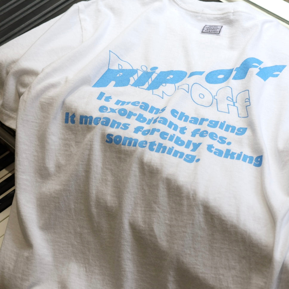MIDNIGHTBLUE×TANGTANG /"RIP-OFF"/TTT-MNB0003/MIDNIGHTBLUE/RIP-OFF/WHITE