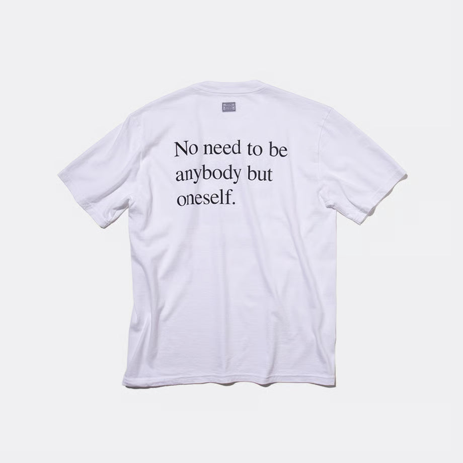 T-4135 / PROVERB / NO NEED / WHITE