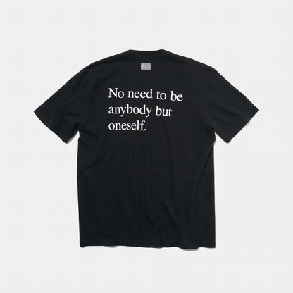 T-4141 / PROVERB / NO NEED / BLACK
