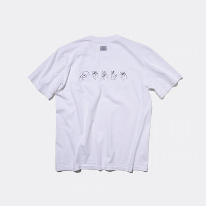 T-4153 / GOOD / HAND / WHITE