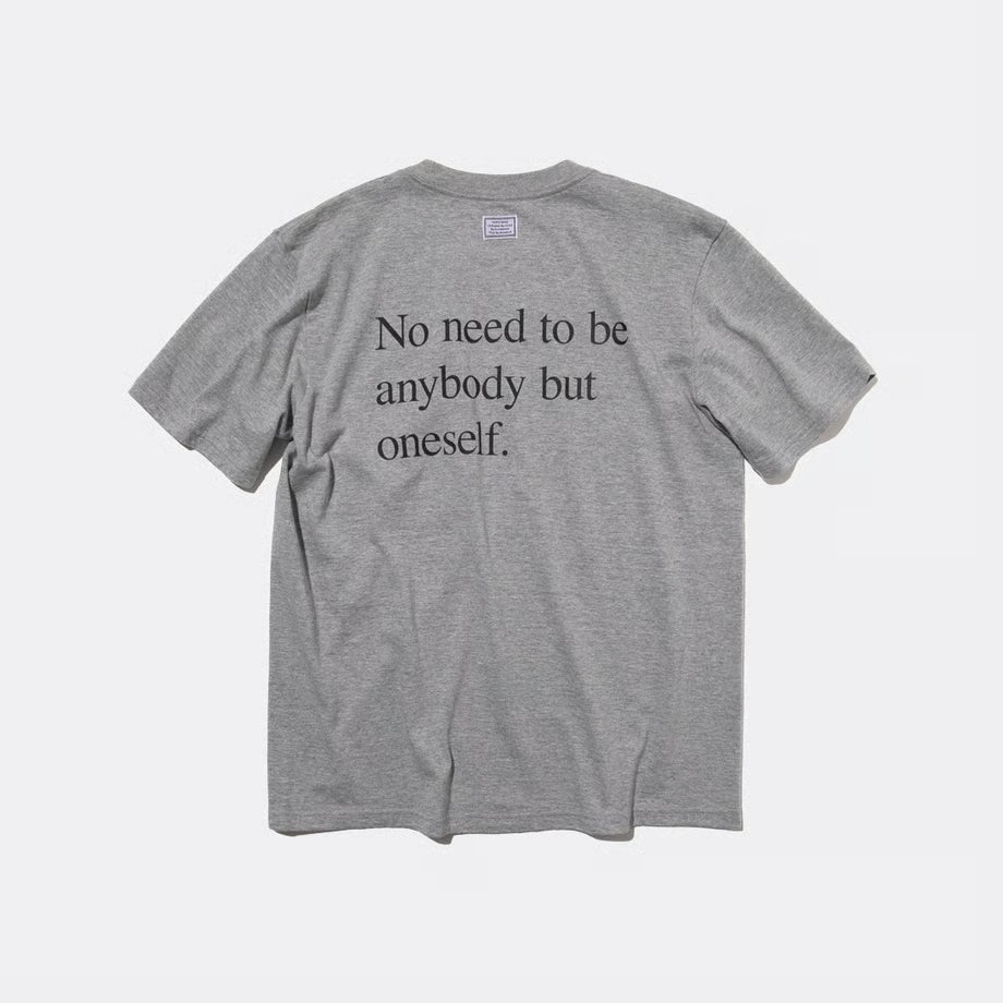 T-4138 / PROVERB / NO NEED / GRAY