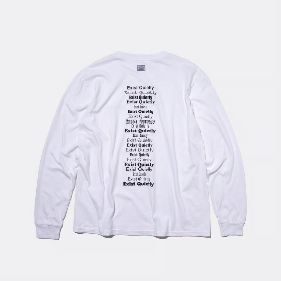 T-4280 / EXIST / FONTS / WHITE