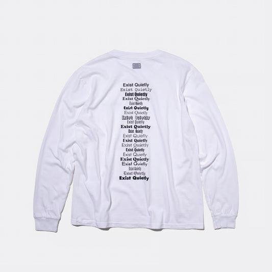 T-4280 / EXIST / FONTS / WHITE