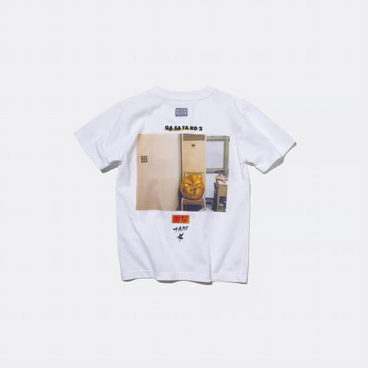 T-4008 / GASATARO2_KIDS / PIKKANG TARONISMO!! / WHITE