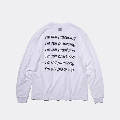 T-4285 / TEXT / PRACTICING / WHITE