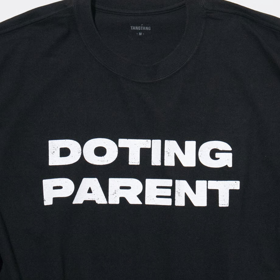 T-4167 / DOTING / WIDE / BLACK