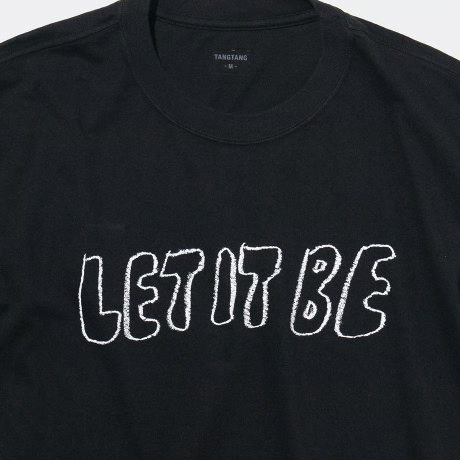 T-4149 / DRAWING / LET IT BE / BLACK