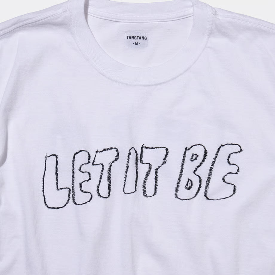 T-4143 / DRAWING / LET IT BE / WHITE