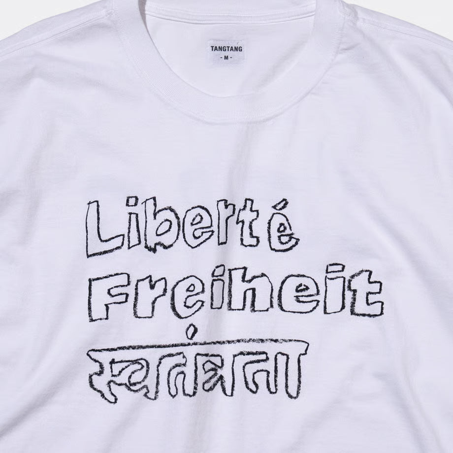T-4144 / DRAWING / LIBERTE / WHITE