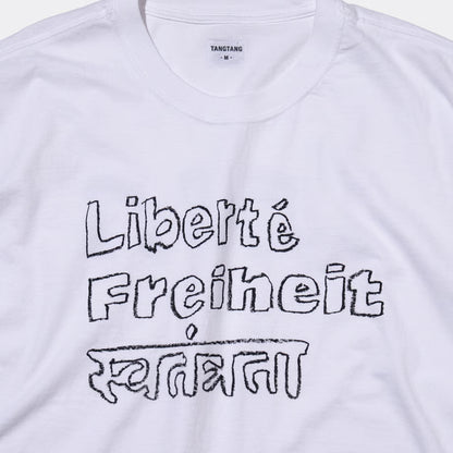 T-4144 / DRAWING / LIBERTE / WHITE
