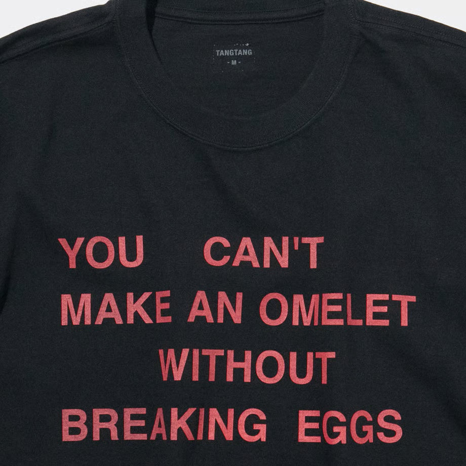 T-4139 / PROVERB / OMELET / BLACK