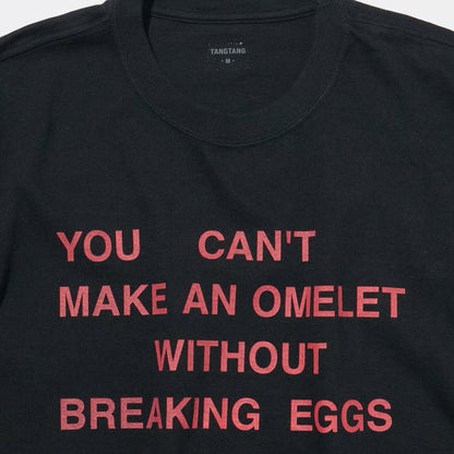 T-4139 / PROVERB / OMELET / BLACK