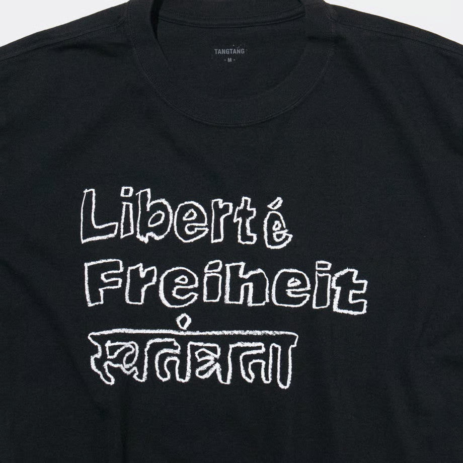 T-4150 / DRAWING / LIBERTE / BLACK