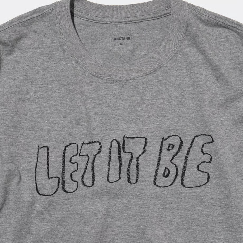 T-4146 / DRAWING / LET IT BE / GRAY