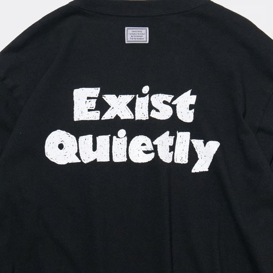 T-4282 / EXIST / DRAWING / BLACK