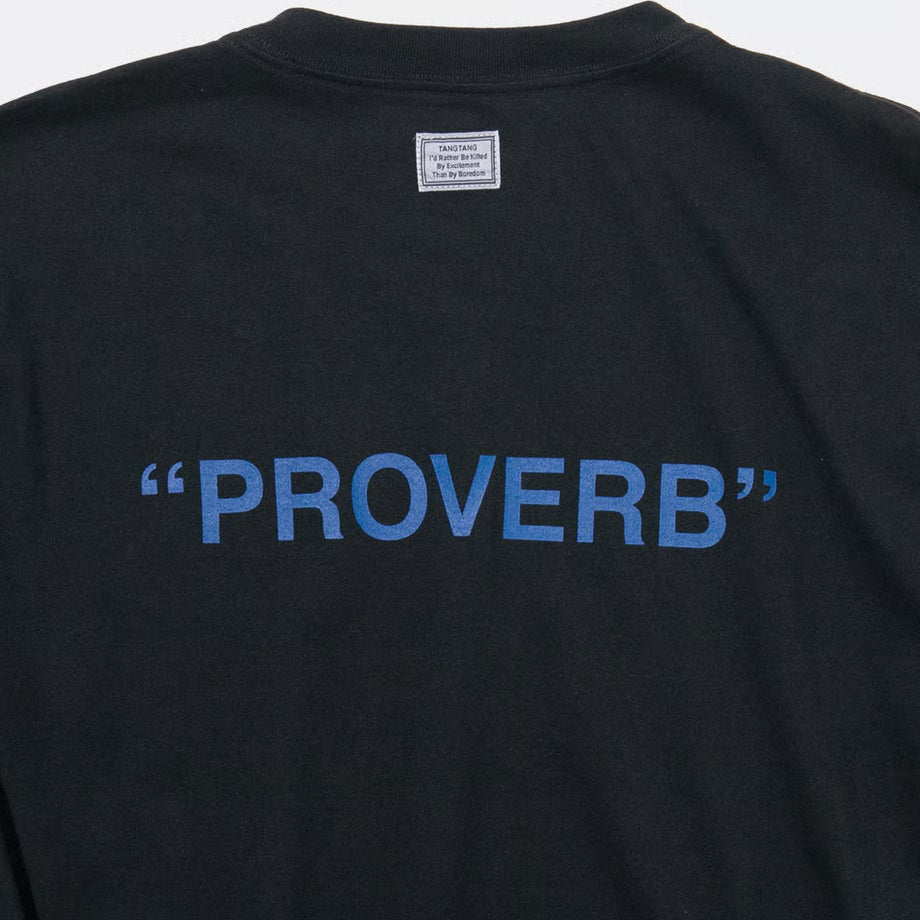 T-4140 / PROVERB / PRESENT / BLACK