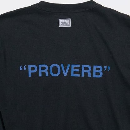 T-4140 / PROVERB / PRESENT / BLACK