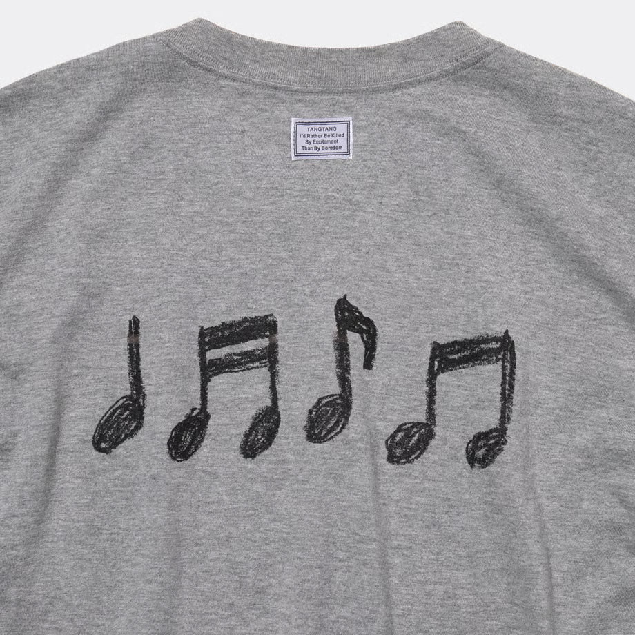T-4145 / DRAWING / MUSIC / GRAY