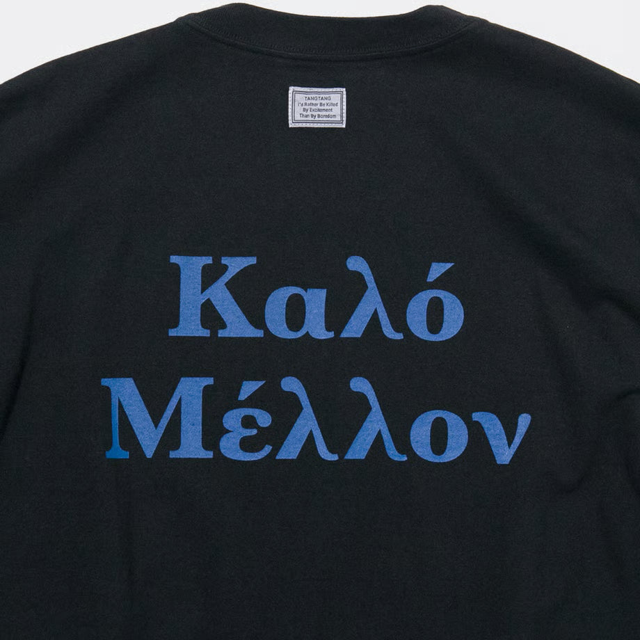 T-4158 / GOOD / GREEK / BLACK