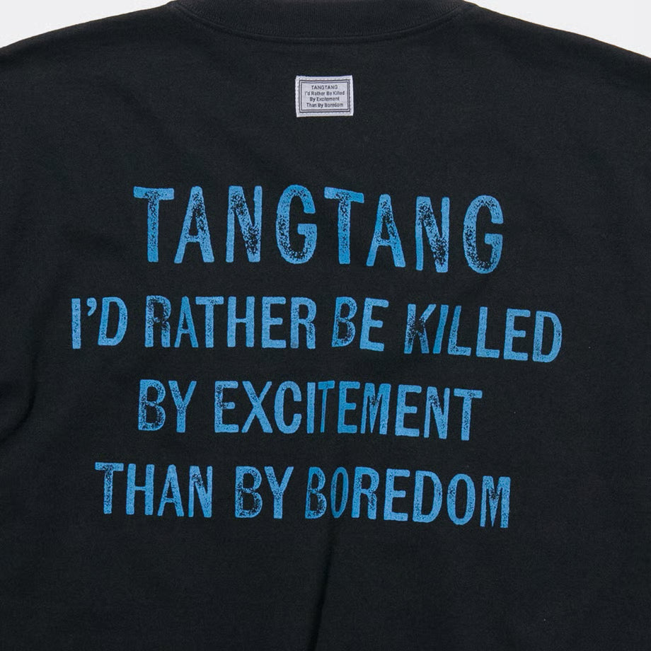 T-4122 / TANGTANG / STAMP / BLACK