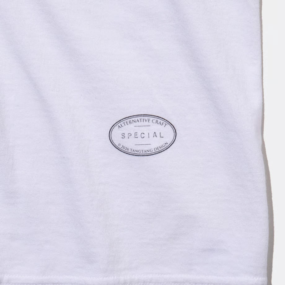 T-4280 / EXIST / FONTS / WHITE