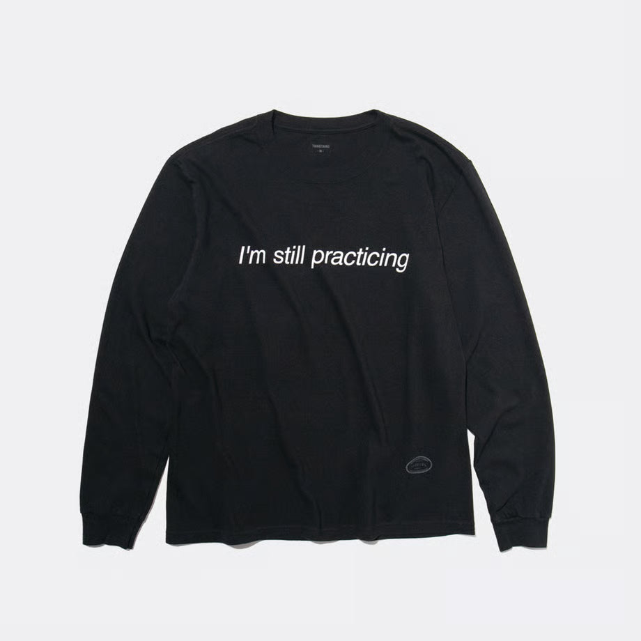T-4288 / TEXT / PRACTICING / BLACK