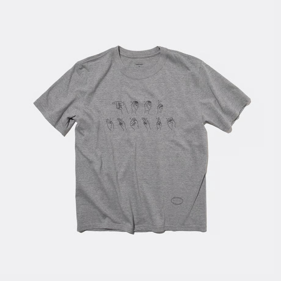 T-4156 / GOOD / HAND / GRAY