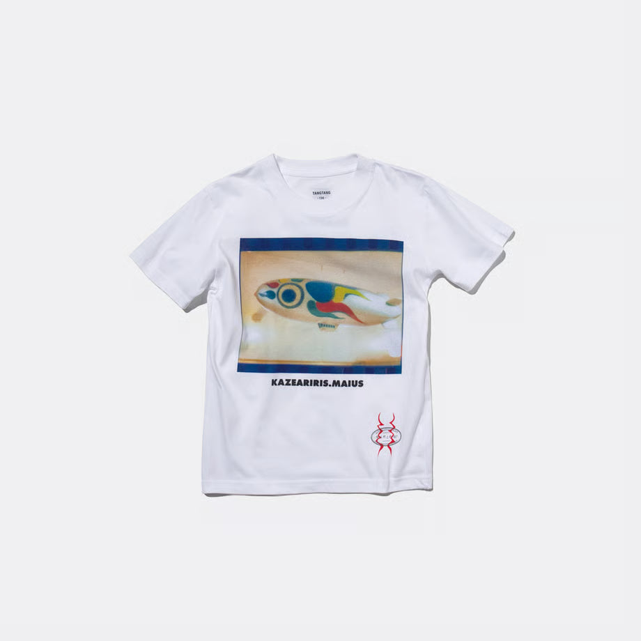 T-4009 / GASATARO2_KIDS / KAZEARIRIS.MAIUS / WHITE