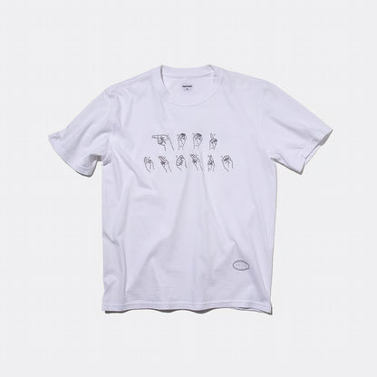 T-4153 / GOOD / HAND / WHITE