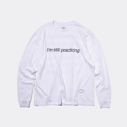 T-4285 / TEXT / PRACTICING / WHITE
