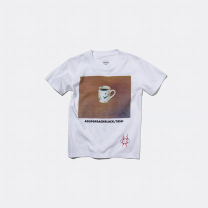 T-4007 / GASATARO2_KIDS / ACUPOFBACKBLACK/2KAI / WHITE
